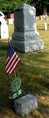 Gravestone of Revolutionary Patriot Francis DeLong