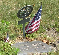 Gravestone of Revolutionary Patriot James Emmons